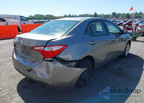 2016 Toyota Corolla Le from USA, damaged, VIN 2T1BURHE3GC595427